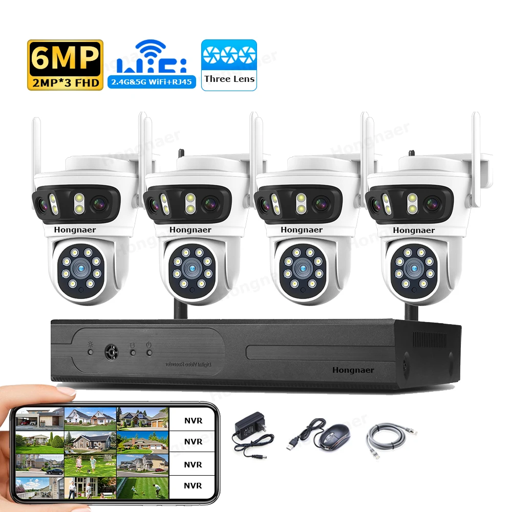 Home Security Kit With Camera - Kit de Sistema de Cámara de