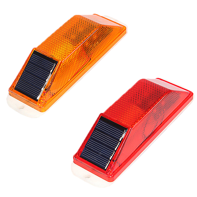 Solar Security Light - Lámpara LED de advertencia estroboscópica Solar,