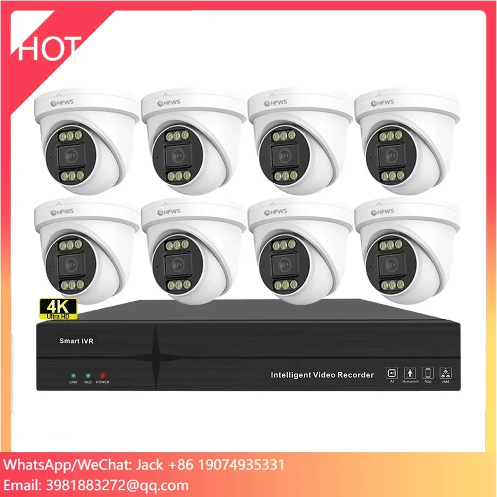 Home Security And Camera System - Cámara IP PoE OEM de 8MP