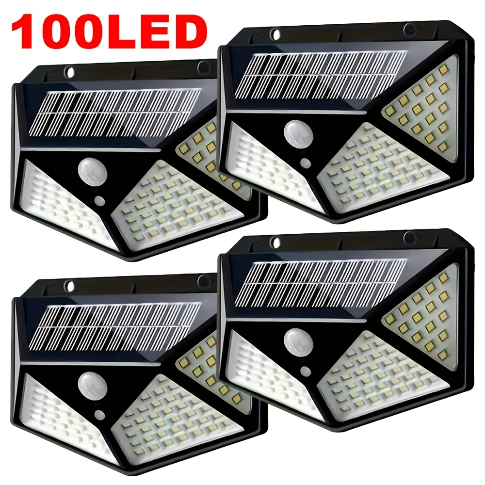 Solar Security Light - Lámpara Solar de Jardín de 100