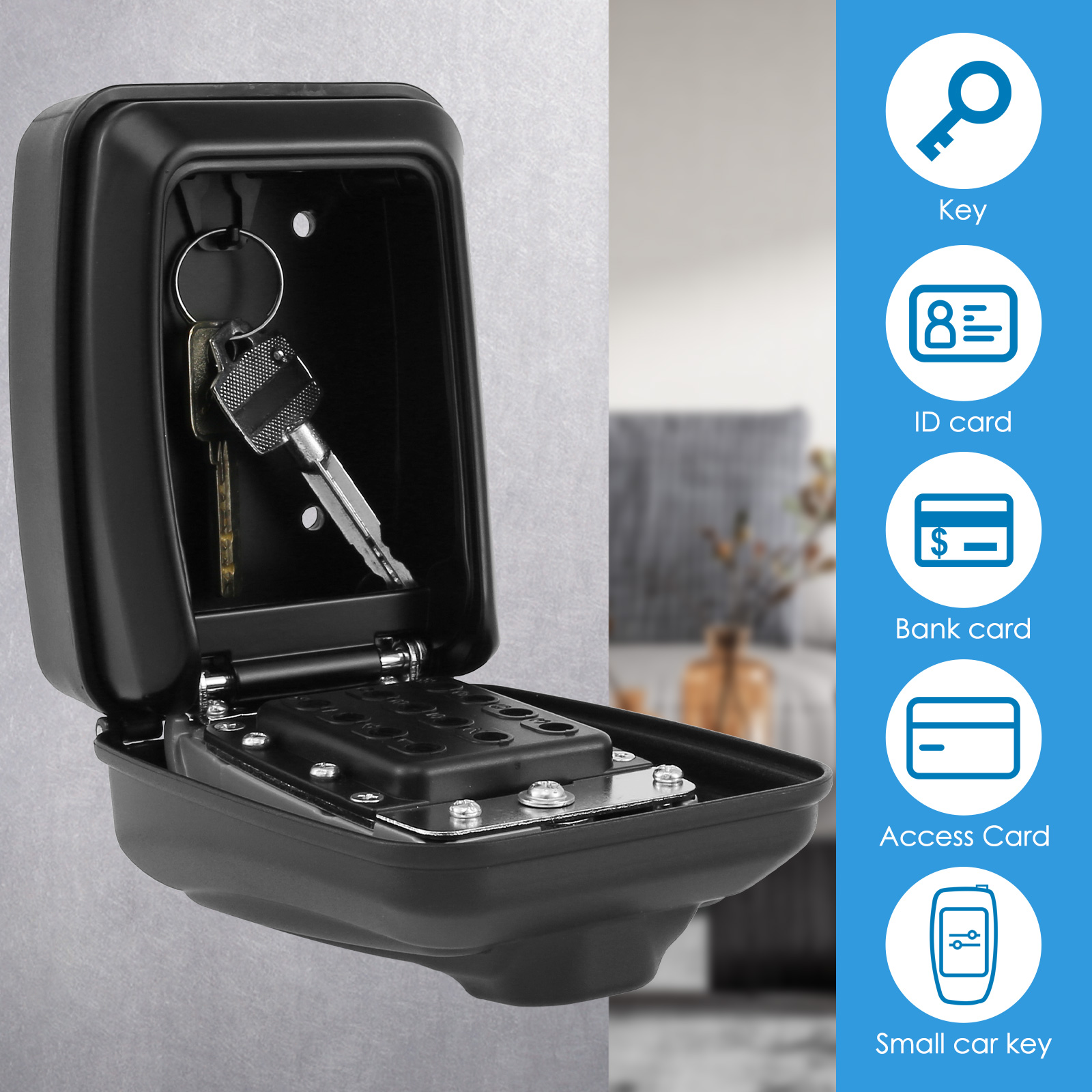 Caja de bloqueo de llave de mo - Home Security Officer reseña y precio