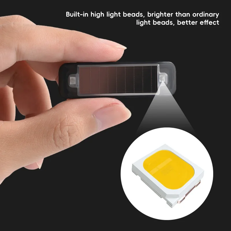 Mini luz LED de advertencia de - Solar Security Light reseña y precio