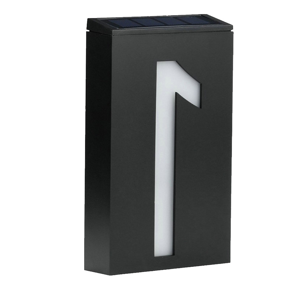 Luz LED Solar para Placa de Nú - Solar Security Light reseña y precio