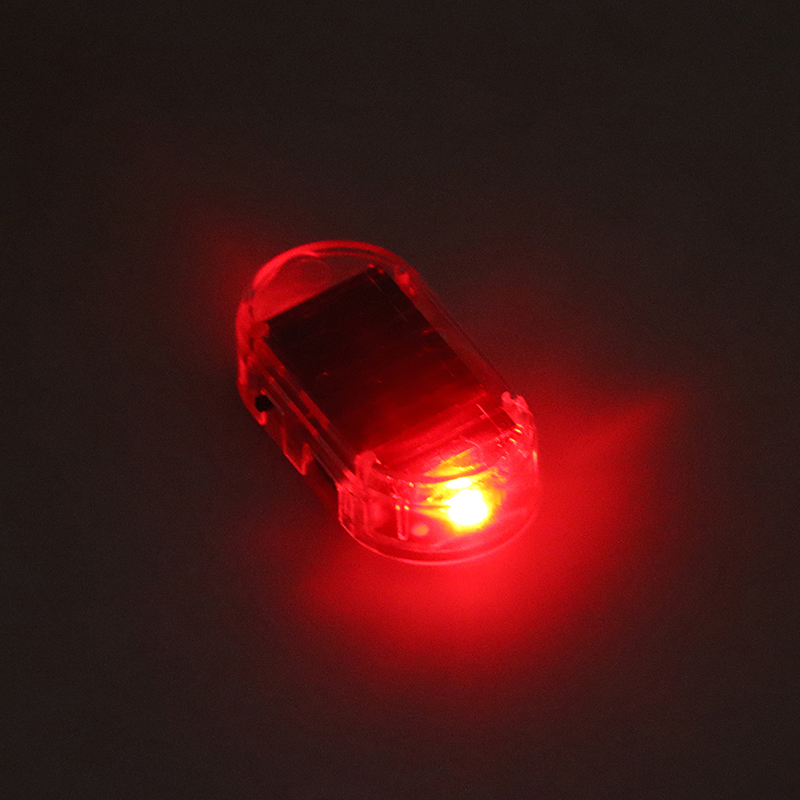 Luces LED intermitentes para c - Solar Security Light reseña y precio