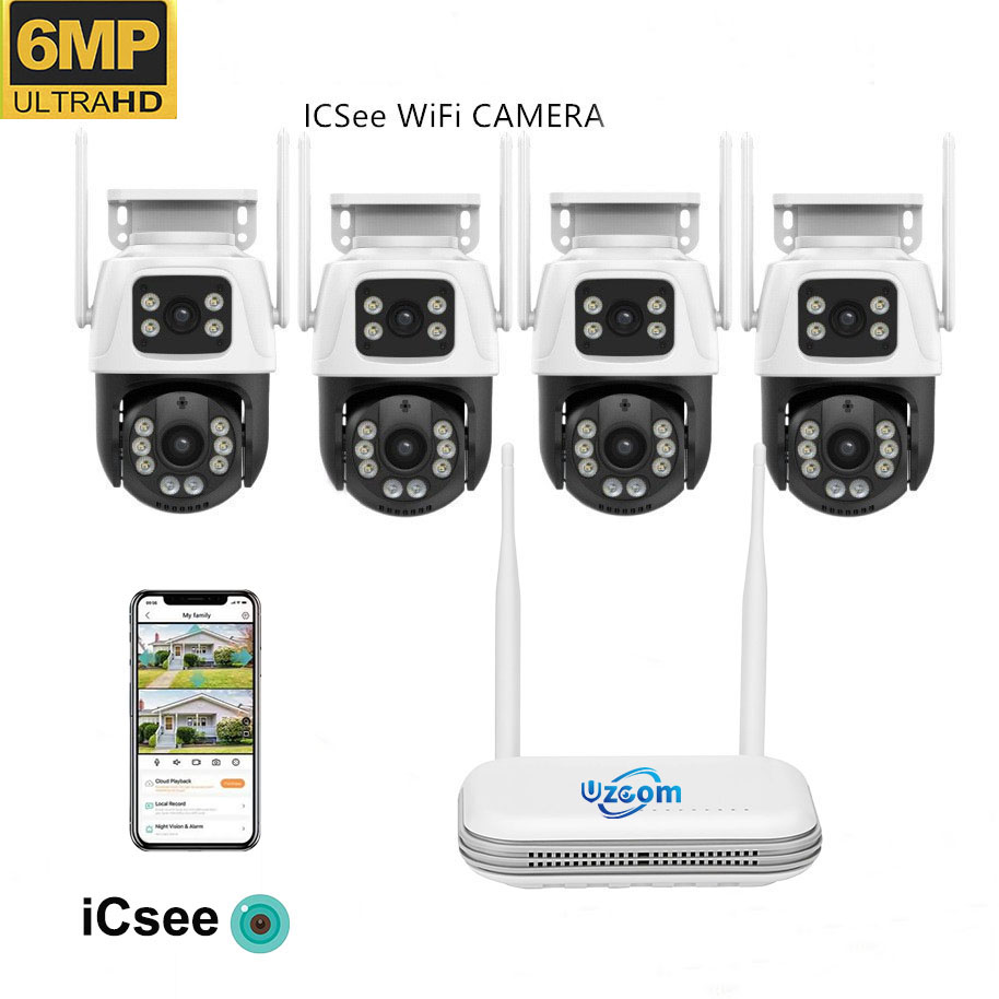 Kit NVR Wifi con Cámara IP Ext - Home Security Kit With Camera reseña y precio