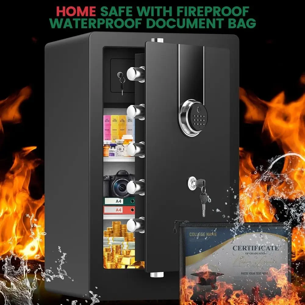 Caja Fuerte Biométrica Extra G - Home Security Officer reseña y precio