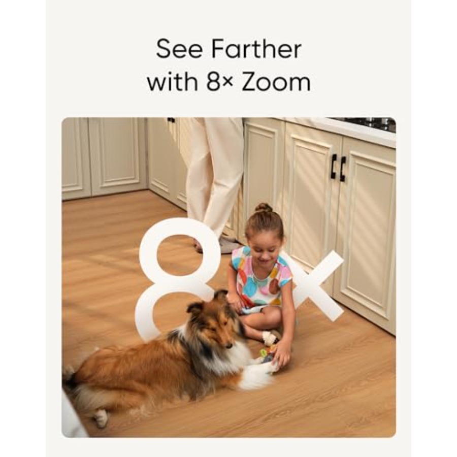 Cámara interior 4K S350 para s - Home Security Cameras No Subscription reseña y precio