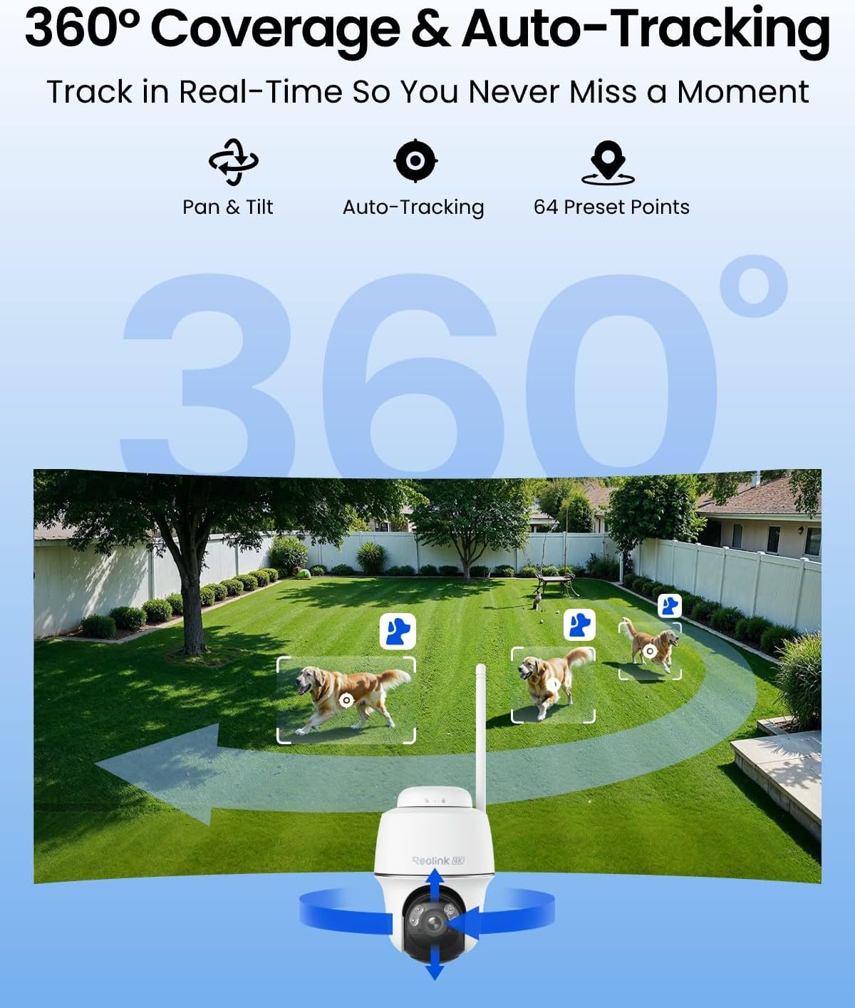 Cámara de Seguridad Solar 4K p - Home Security Cameras No Subscription reseña y precio