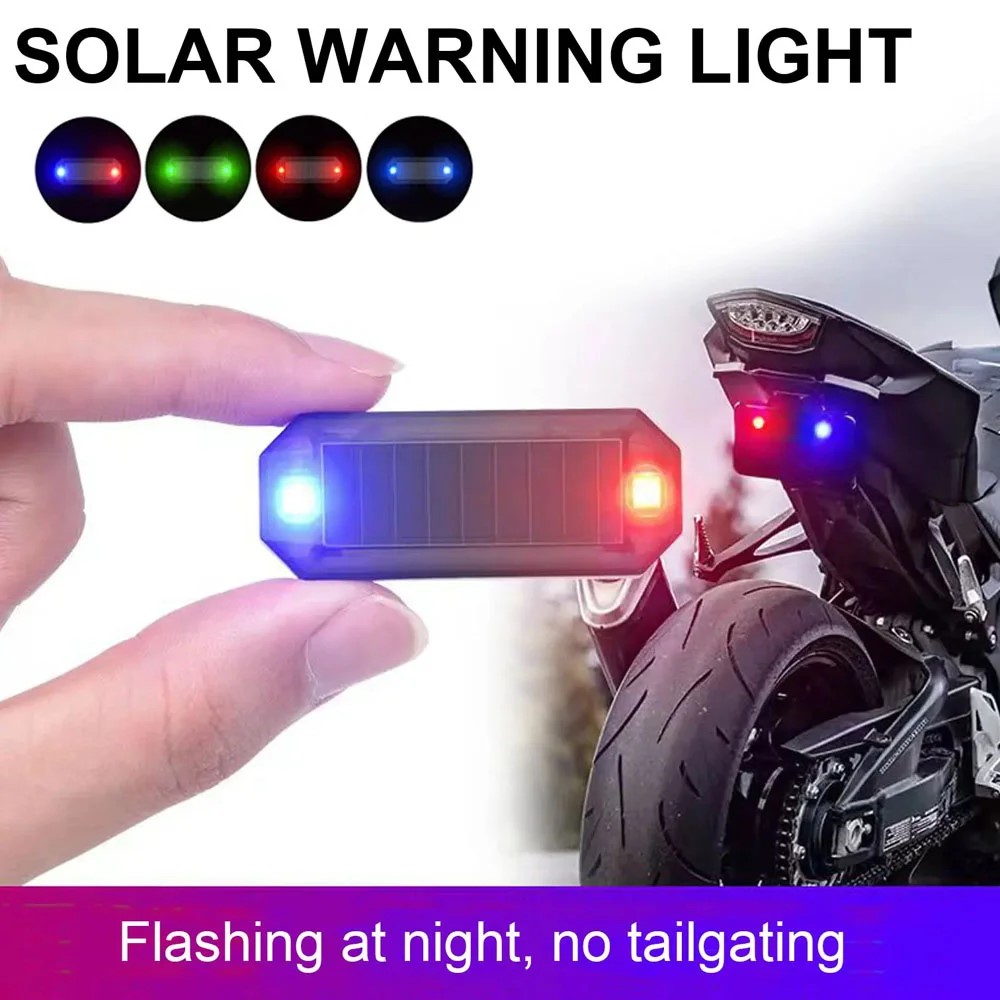 Mini luz LED de advertencia de - Solar Security Light reseña y precio