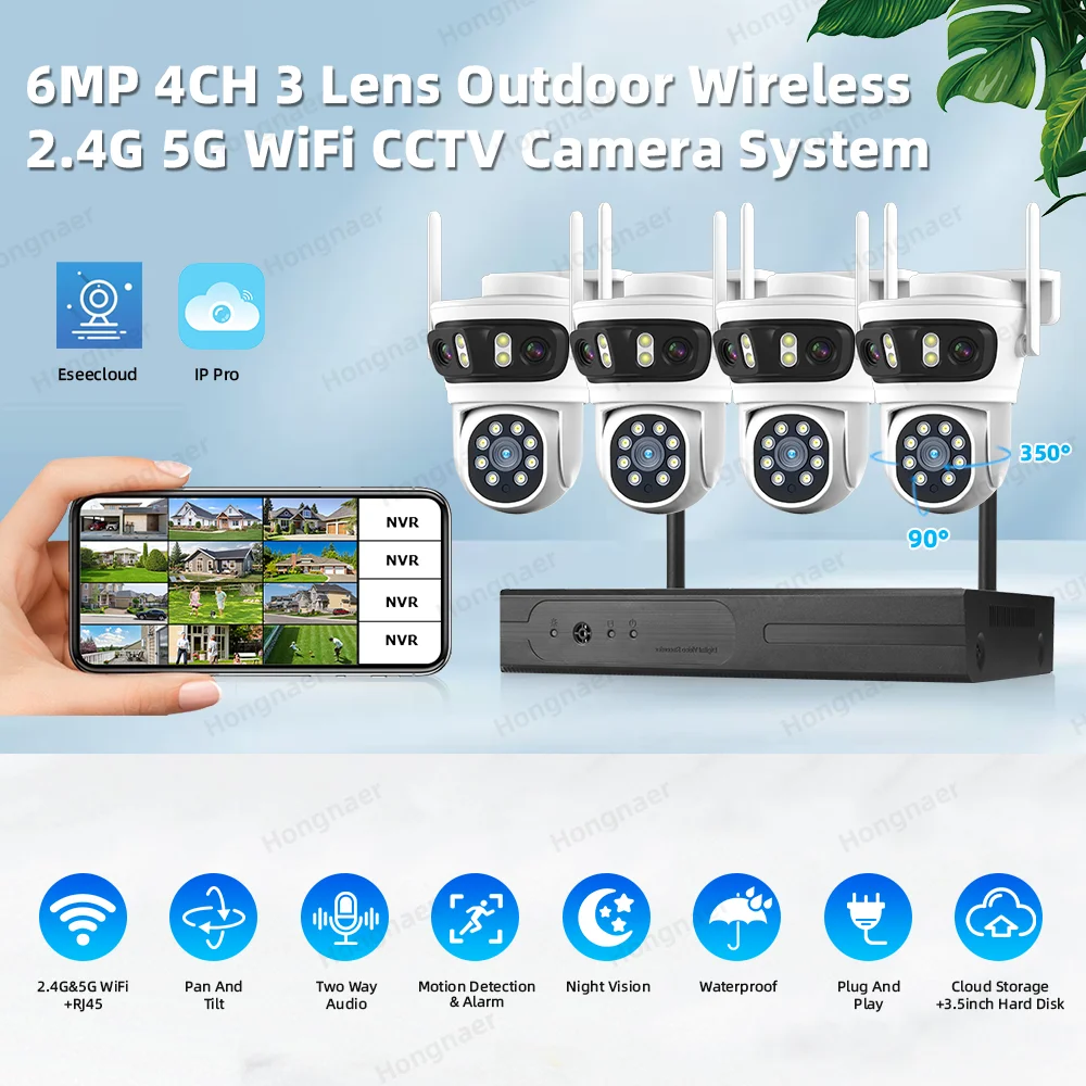 Kit de Sistema de Cámara de Se - Home Security Kit With Camera reseña y precio