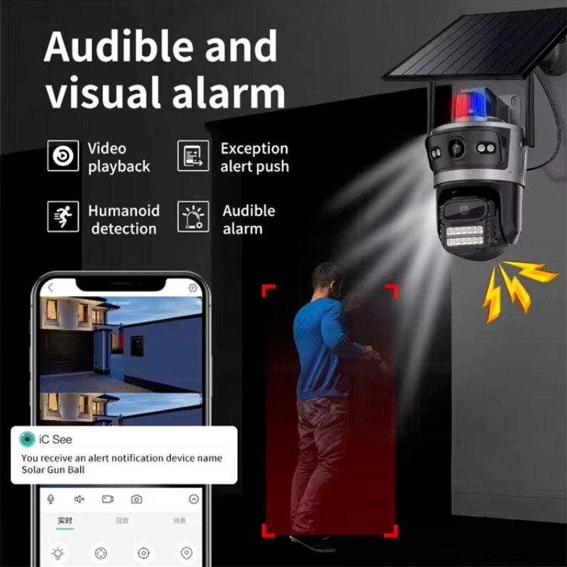 Cámara de Seguridad Solar Inal - Home Security And Cctv reseña y precio