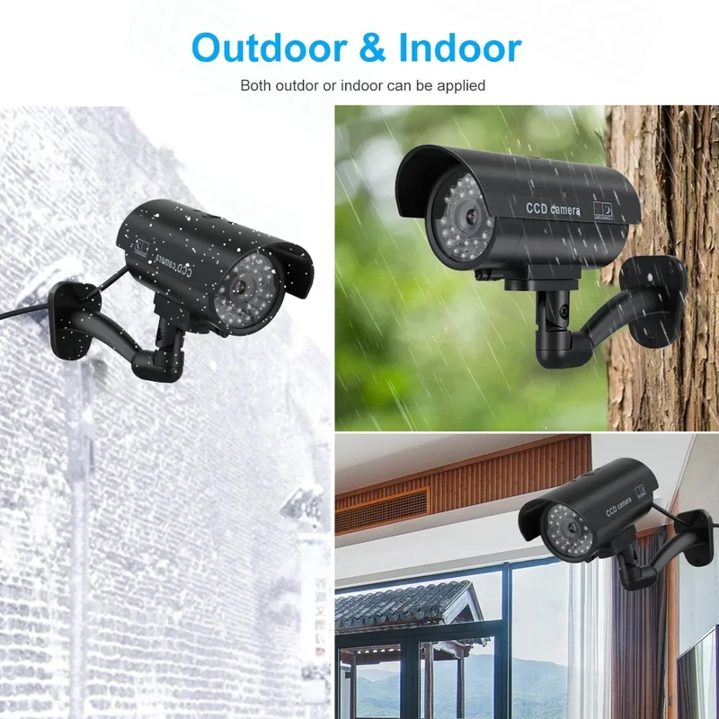 Cámara de Seguridad Falsa con  - Home Security Beams reseña y precio
