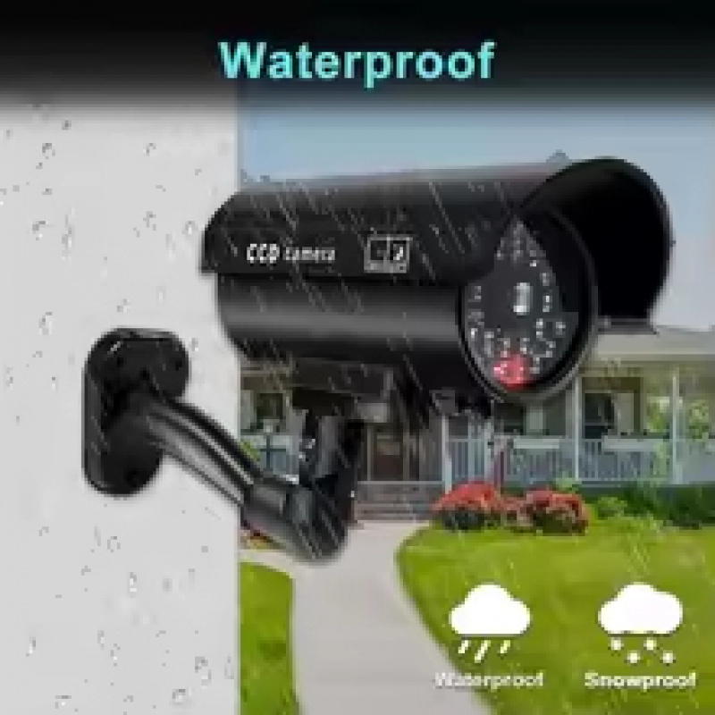 Cámara de Seguridad Falsa con  - Home Security Beams reseña y precio