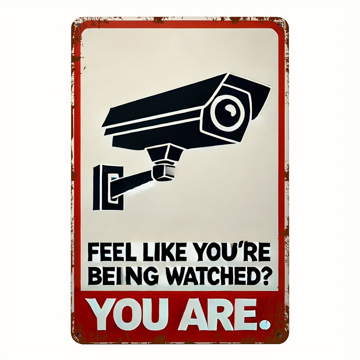 Divertido letrero de advertenc - Home Security Camera reseña y precio