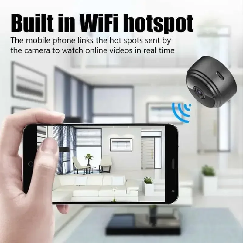 Nueva cámara A9 Wifi 1080p HD  - Home Security Camera reseña y precio
