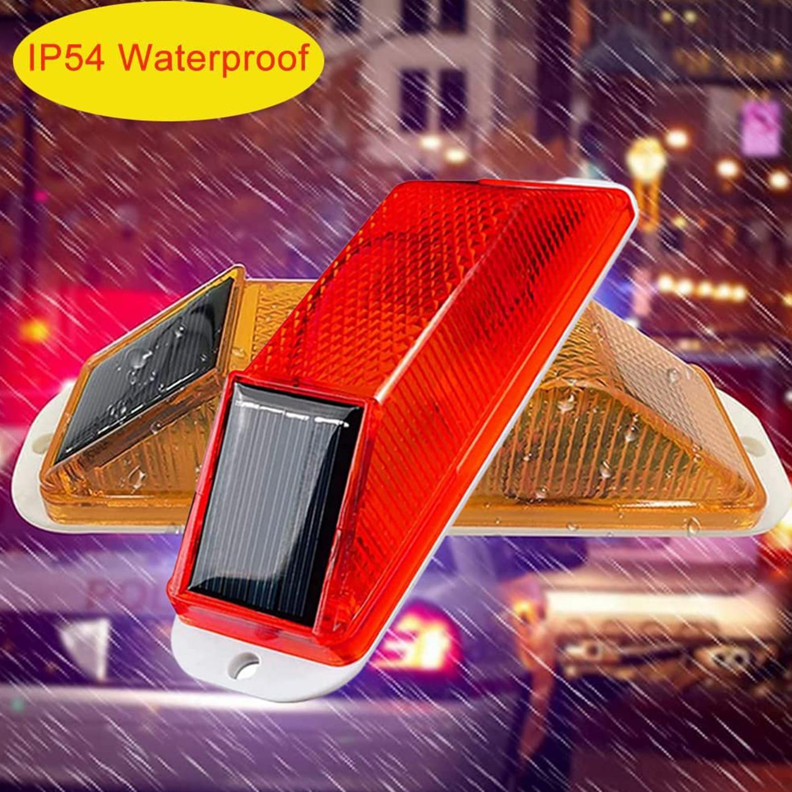 Lámpara de Advertencia Estrobo - Solar Security Light reseña y precio