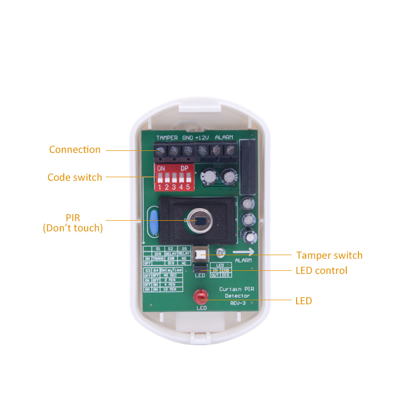 Sensor de movimiento con cable - Home Security Beams reseña y precio