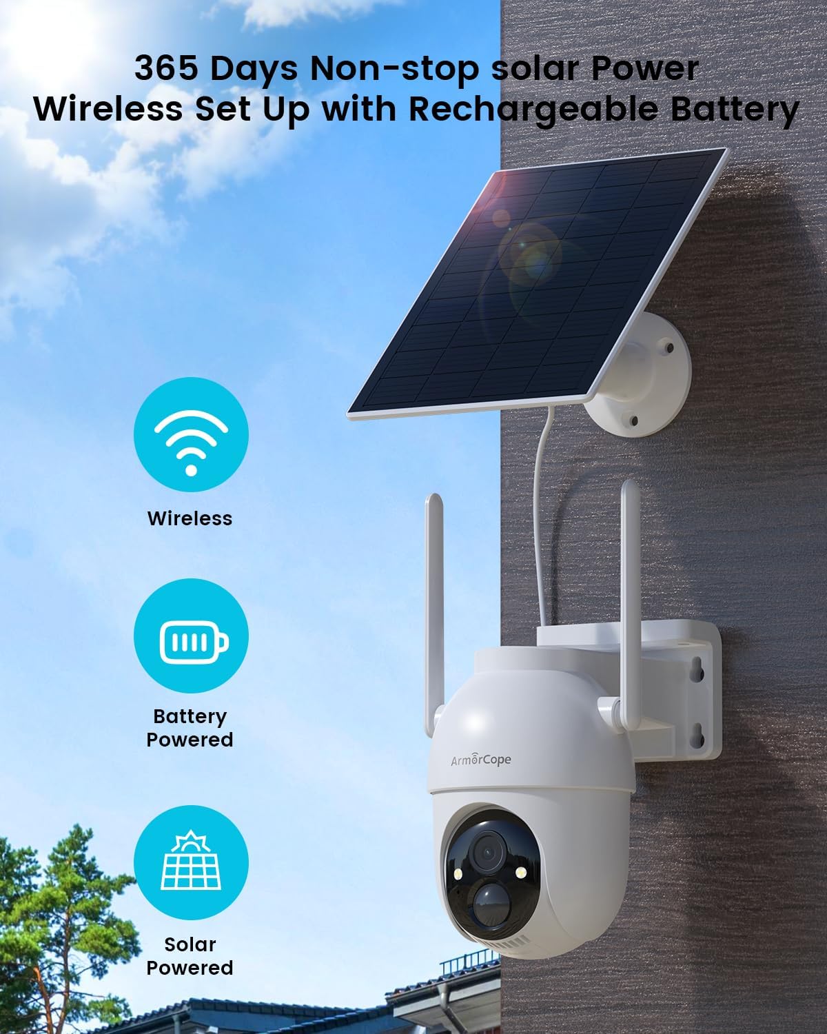 Cámaras de Seguridad Inalámbri - Home Security Cameras No Subscription reseña y precio