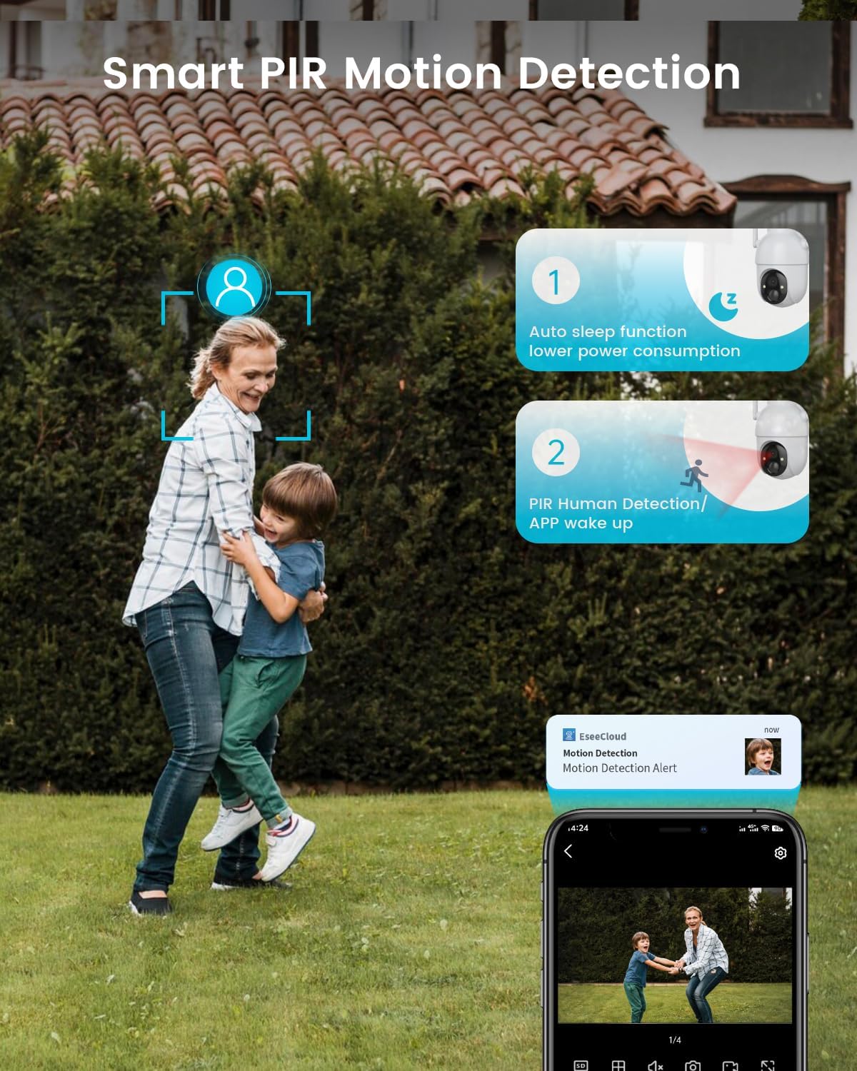 Cámaras de Seguridad Inalámbri - Home Security Cameras No Subscription reseña y precio