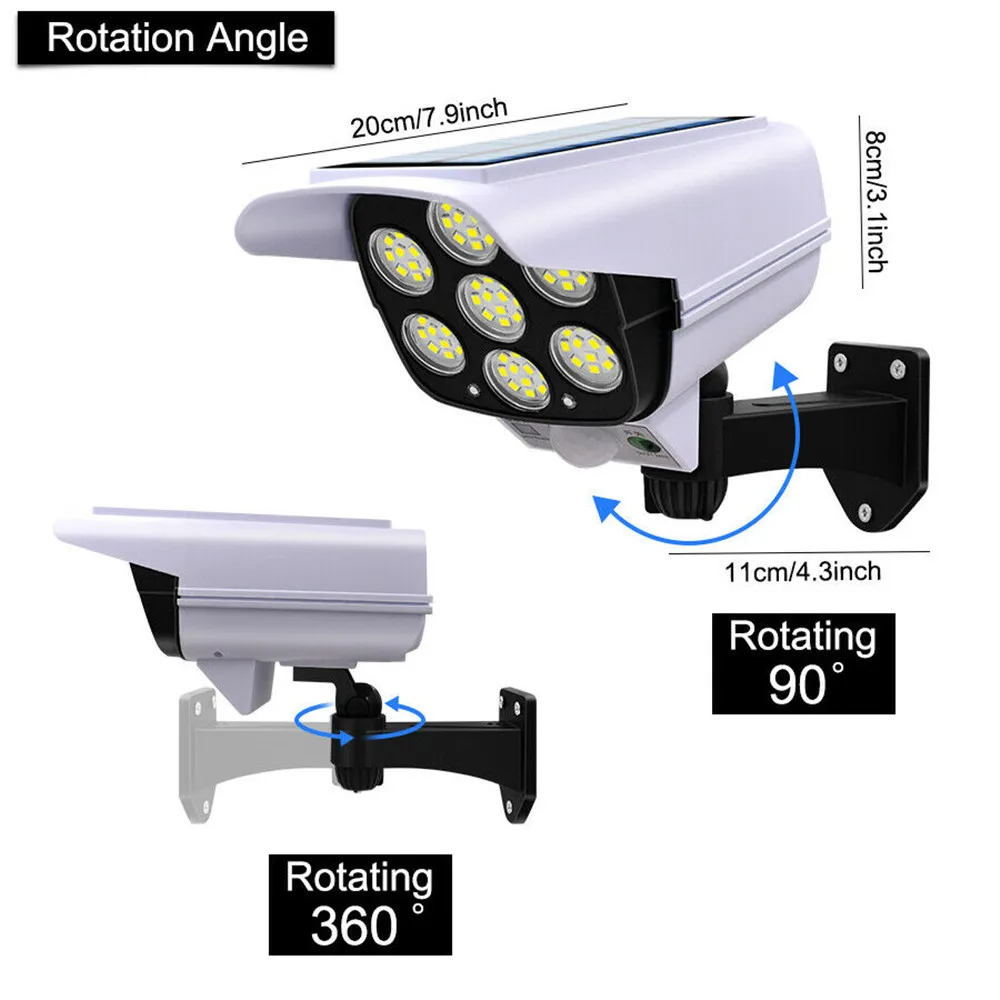 Luz Solar para exteriores, Sen - Home Security Camera reseña y precio