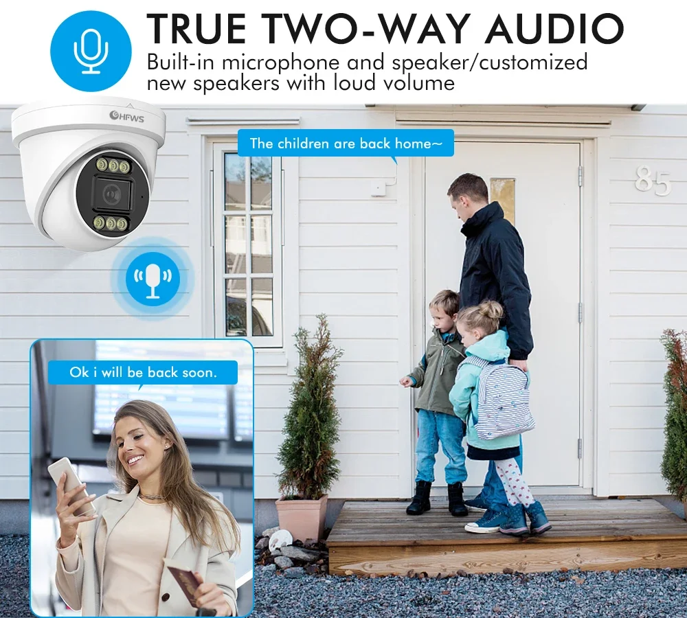 Cámara IP PoE OEM de 8MP 4K 25 - Home Security And Camera System reseña y precio