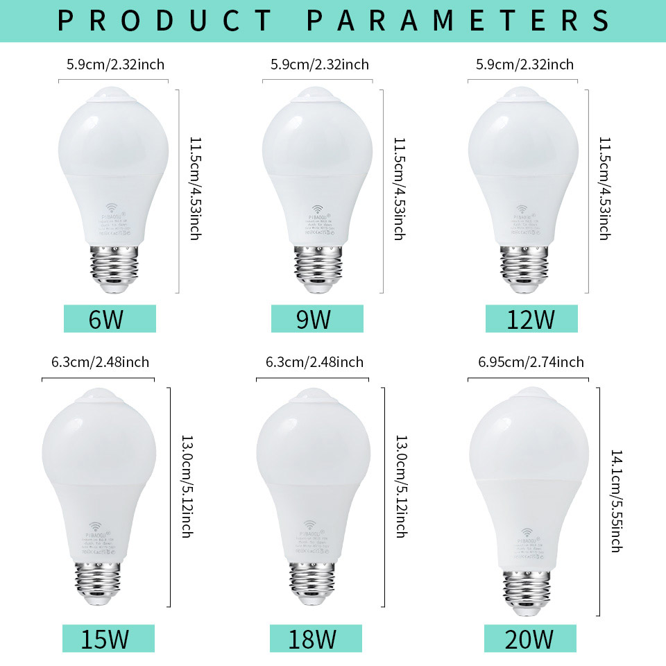 2 uds bombilla LED con Sensor  - Home Security Beams reseña y precio