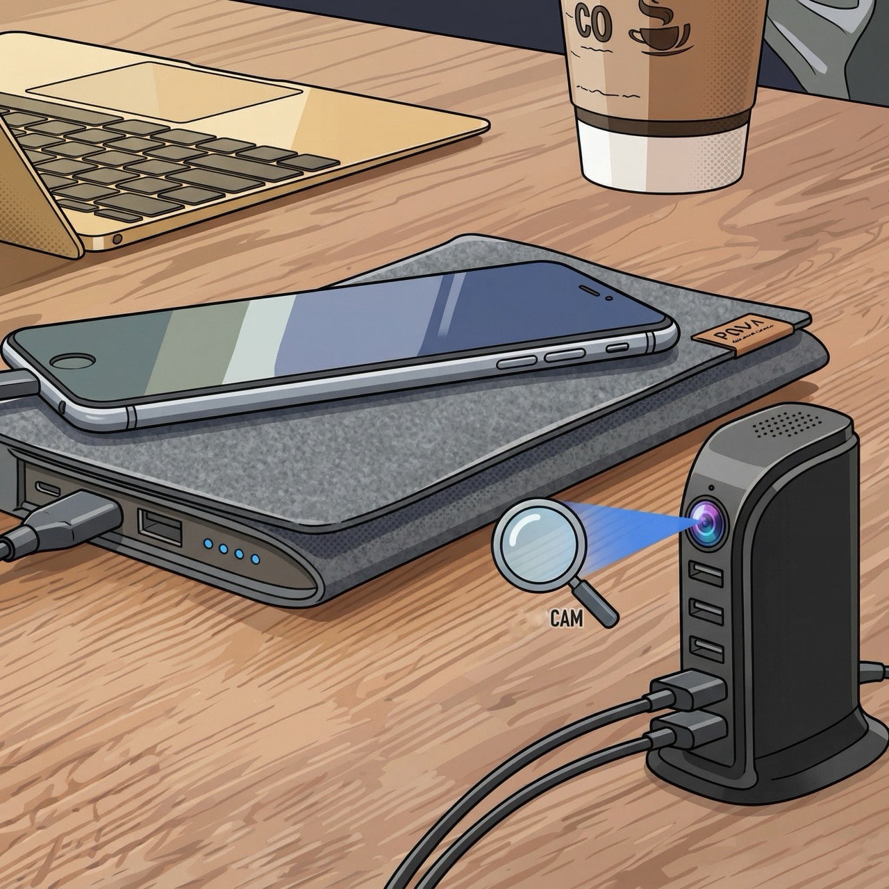 Cámara de Seguridad Wi-Fi Comp - Home Security Officer reseña y precio