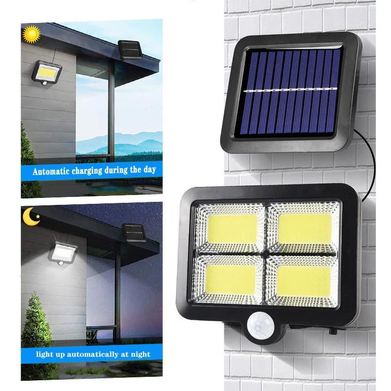 Lámpara de pared dividida Sola - Home Security Beams reseña y precio
