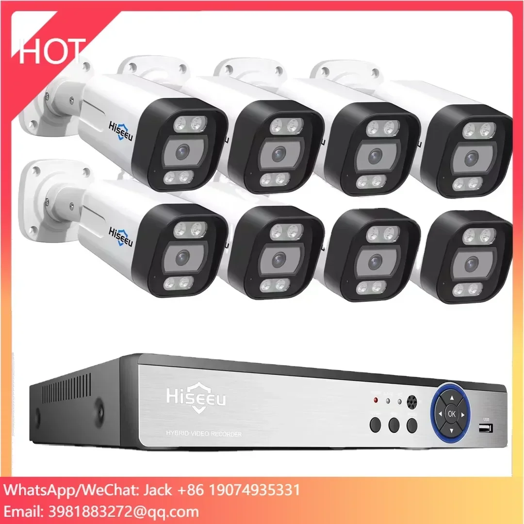 Hiseeu Kit de Sistema de Segur - Home Security Kit With Camera reseña y precio