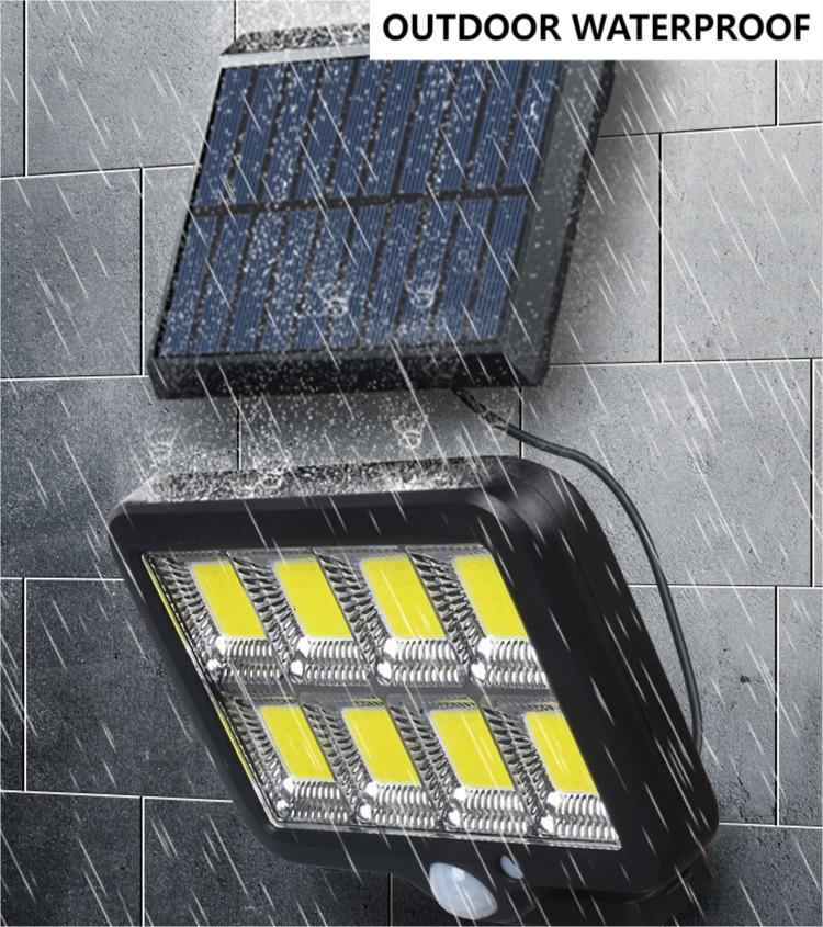 Lámpara Solar de jardín recarg - Solar Security Light reseña y precio