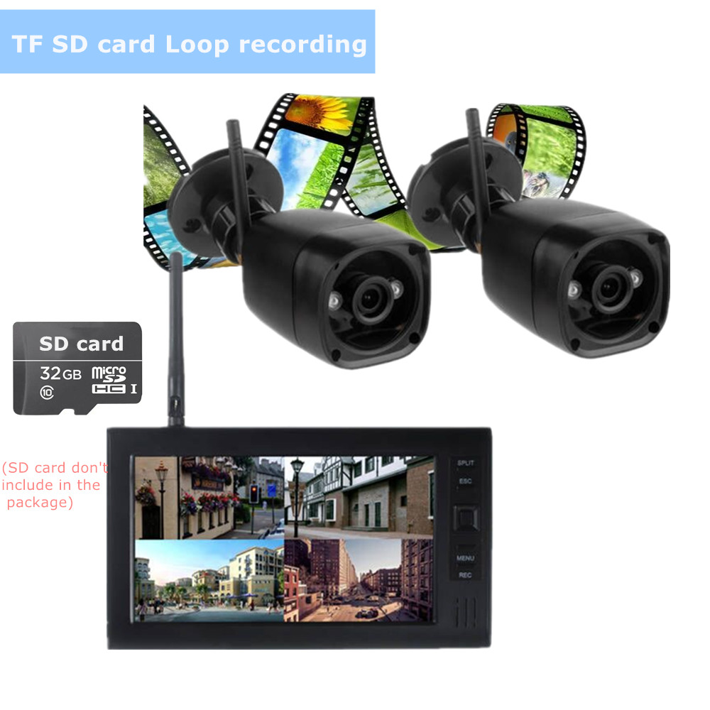 Sistema de seguridad cctv lcd  - Home Security Kit With Camera reseña y precio