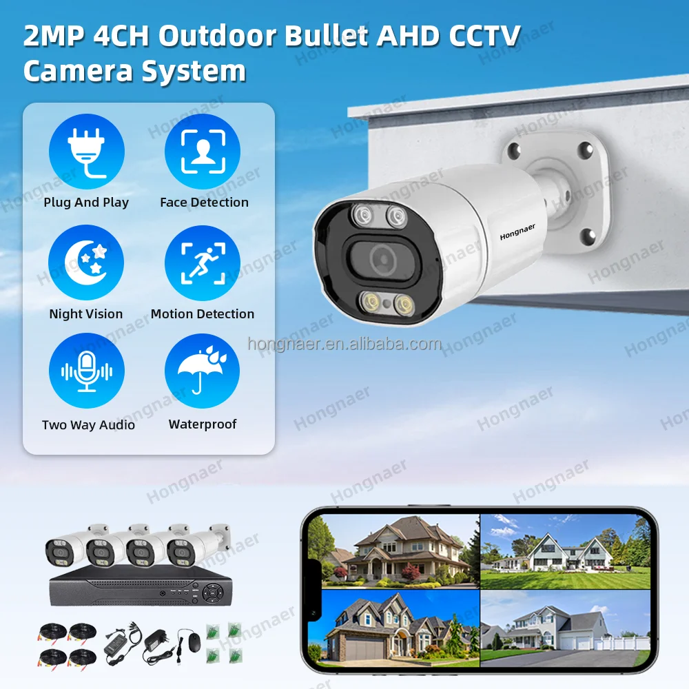 Sistema de Cámaras de Segurida - Home Security Kit With Camera reseña y precio