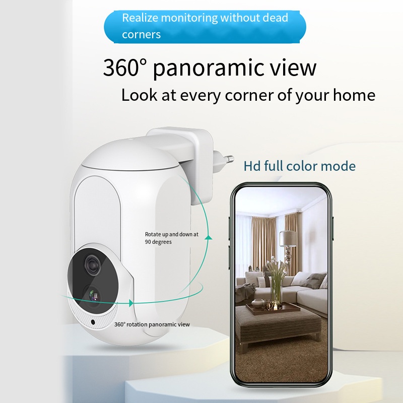 Temporizador Wifi 360 °   Cáma - Home Security Beams reseña y precio