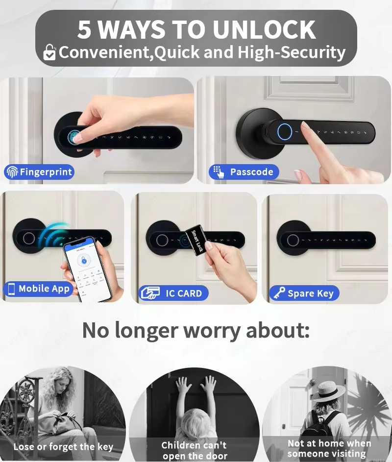 Cerradura de puerta digital in - Home Security Officer reseña y precio