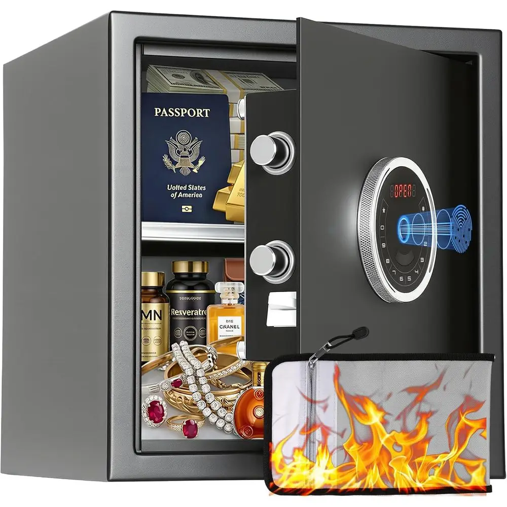 Caja Fuerte Biométrica de Aper - Home Security Officer reseña y precio