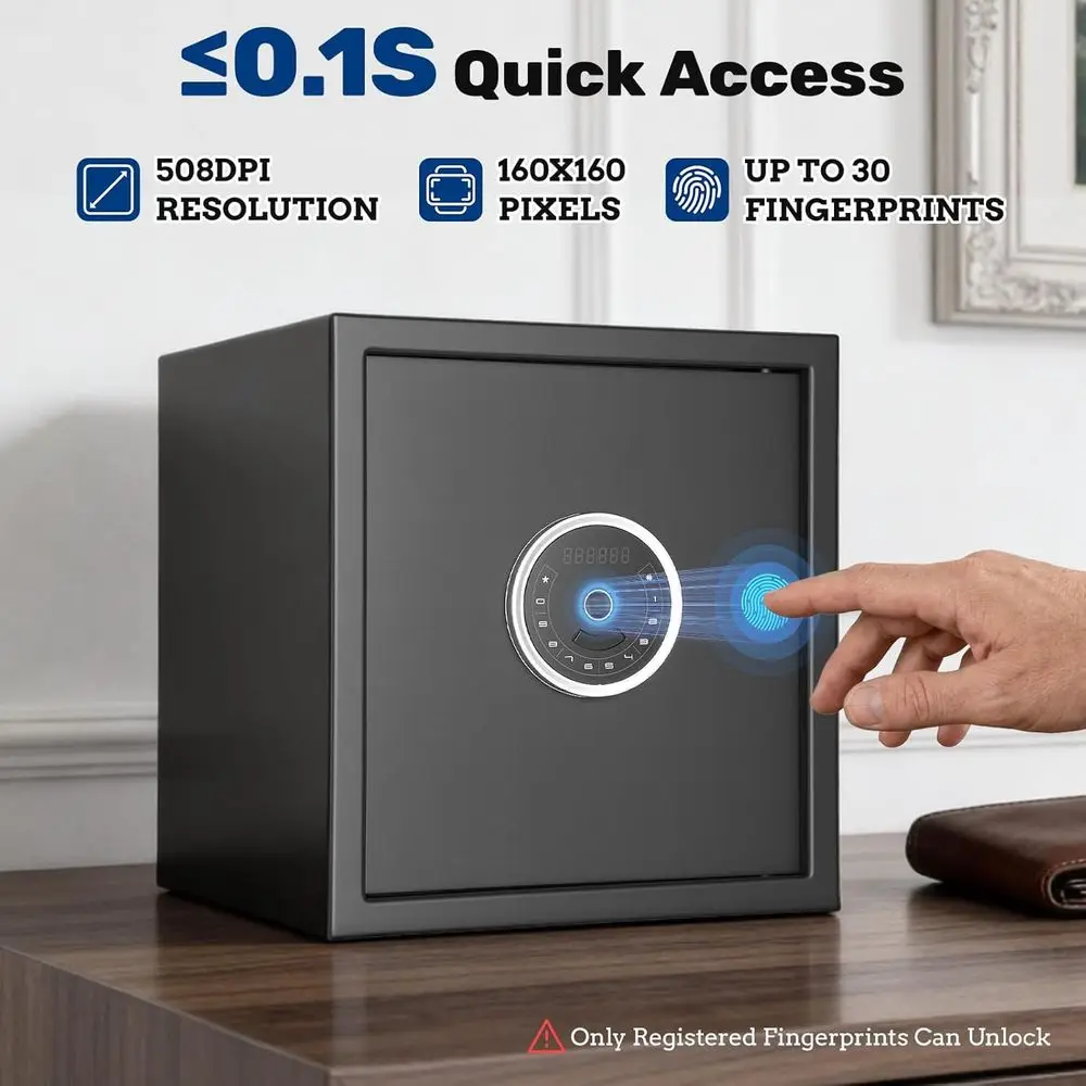 Caja Fuerte Biométrica de Aper - Home Security Officer reseña y precio