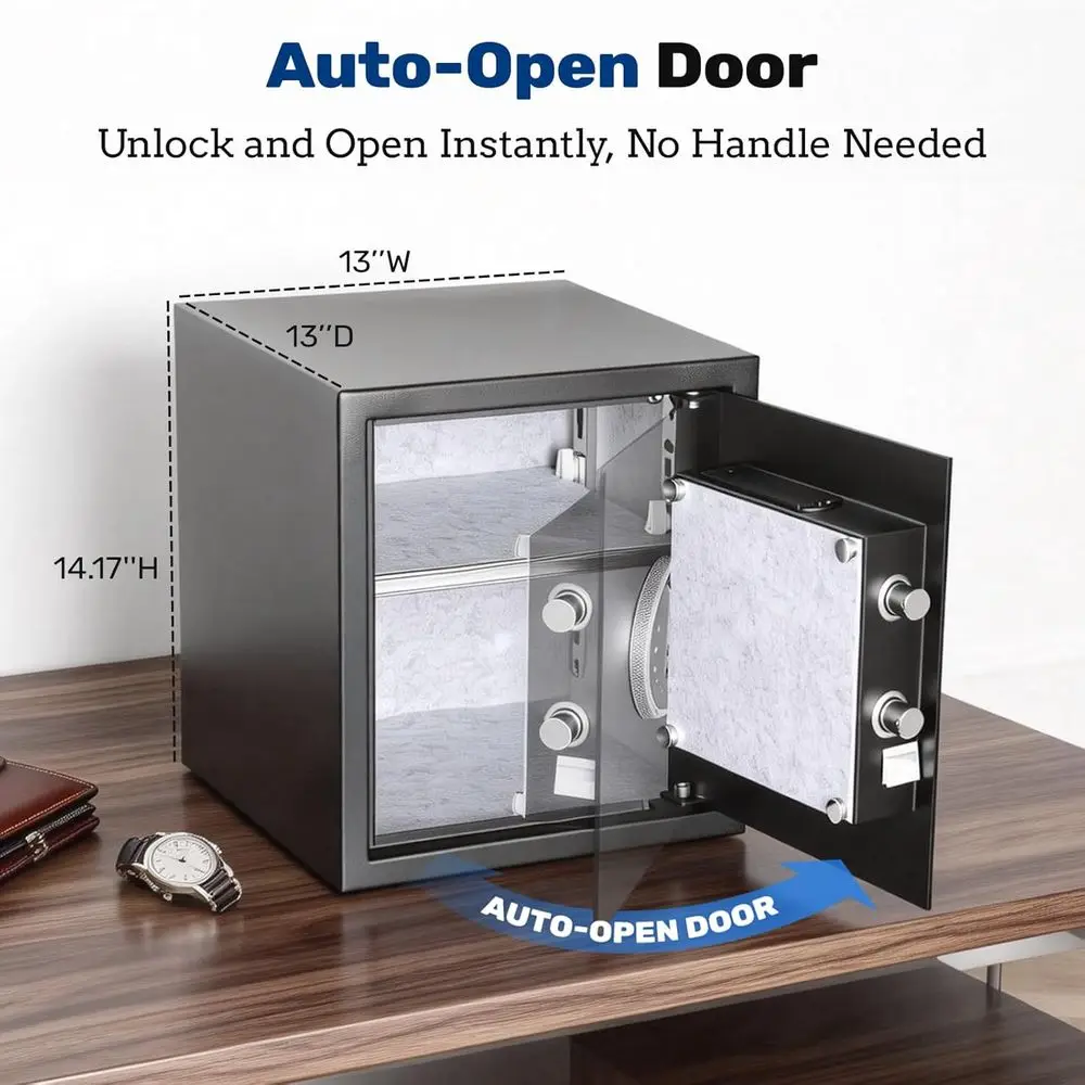 Caja Fuerte Biométrica de Aper - Home Security Officer reseña y precio