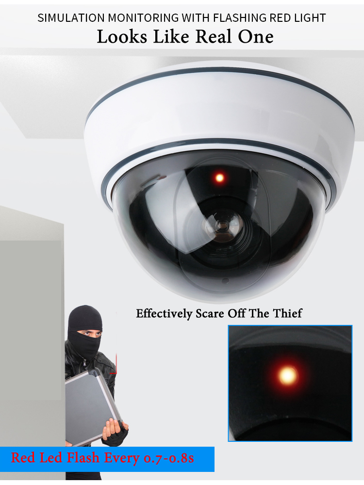 Cámara domo falsa creativa en  - Home Security And Camera System reseña y precio