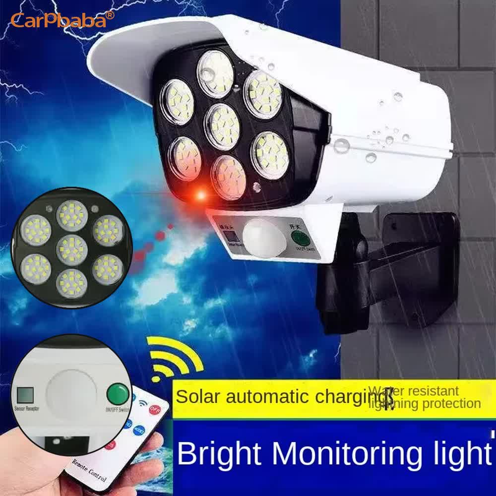 Luz Solar para exteriores, Sen - Solar Security Light reseña y precio