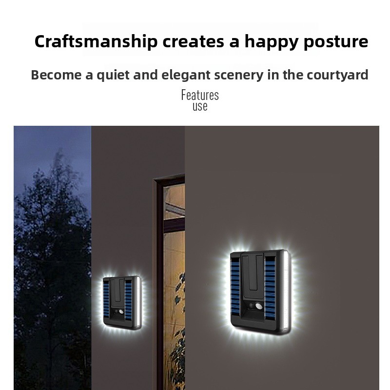 Nueva lámpara de pared Solar p - Solar Security Light reseña y precio